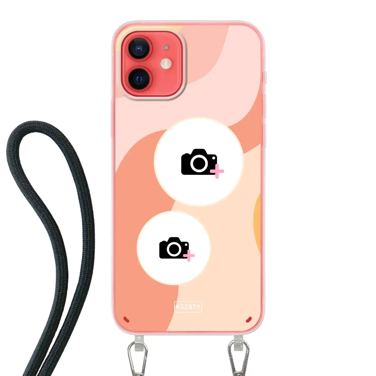 Telefoonhoesje Met Foto - Retro 2 - Hoesje met koord