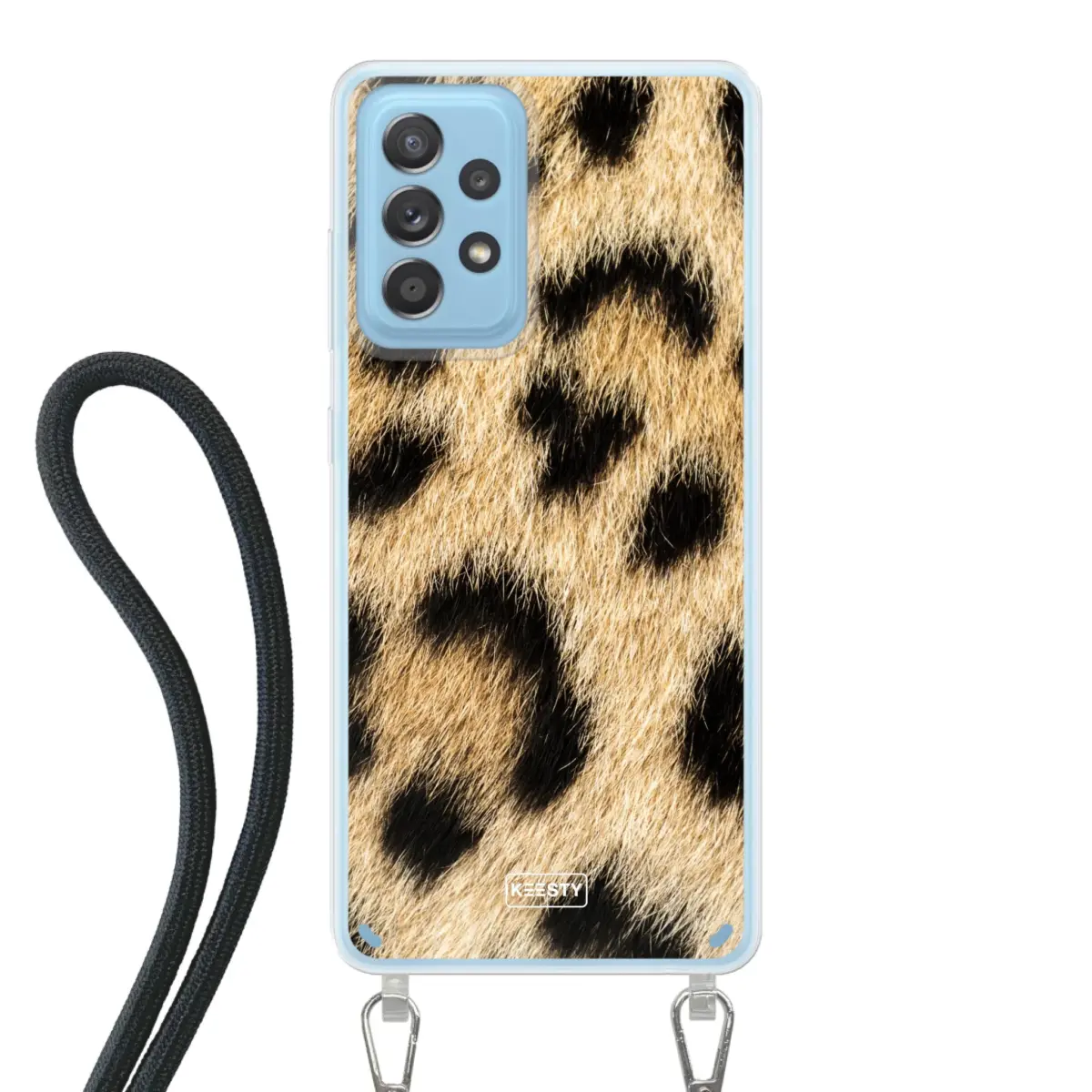 Telefoonhoesje Met Foto - Panter - Hoesje met koord