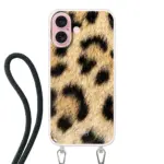 Telefoonhoesje Met Foto - Panter - Hoesje met koord