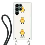 Telefoonhoesje Met Foto - Eend met achtergrond - Hoesje met koord