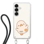 Telefoonhoesje Met Foto - Eend leuk - Hoesje met koord