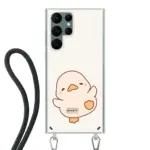 Telefoonhoesje Met Foto - Eend leuk - Hoesje met koord