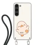 Telefoonhoesje Met Foto - Eend leuk - Hoesje met koord