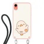 Telefoonhoesje Met Foto - Eend leuk - Hoesje met koord