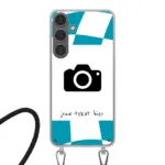 Samsung Galaxy S24 Plus Crossbody case (back printed, transparent)