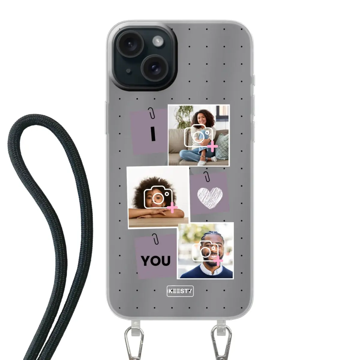 Telefoonhoesje Met Foto - Foto °4 - Hoesje met koord