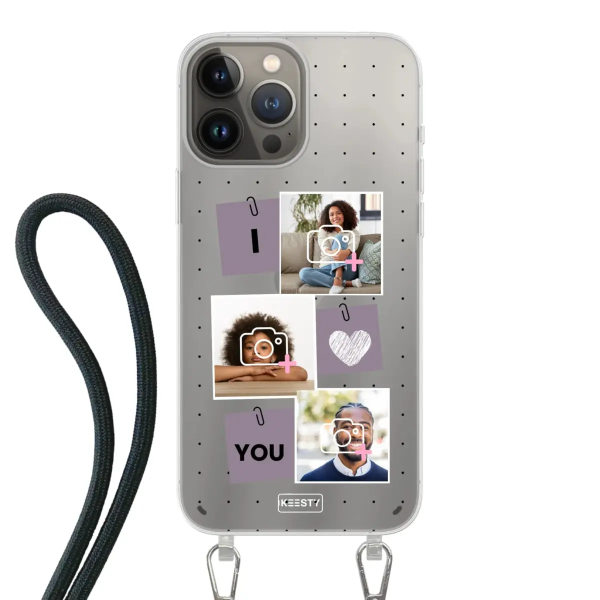 Telefoonhoesje Met Foto - Foto °4 - Hoesje met koord