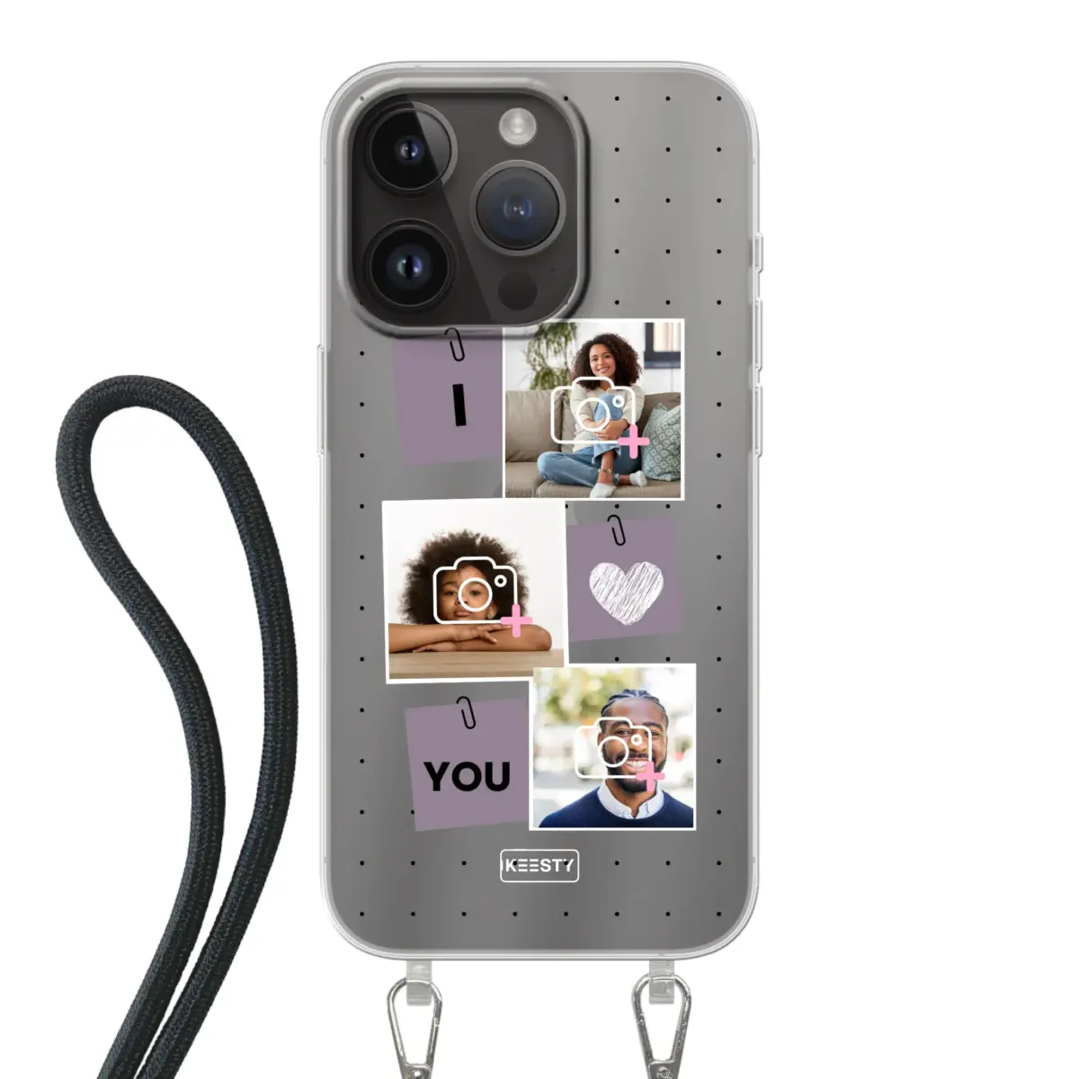 Telefoonhoesje Met Foto - Foto °4 - Hoesje met koord