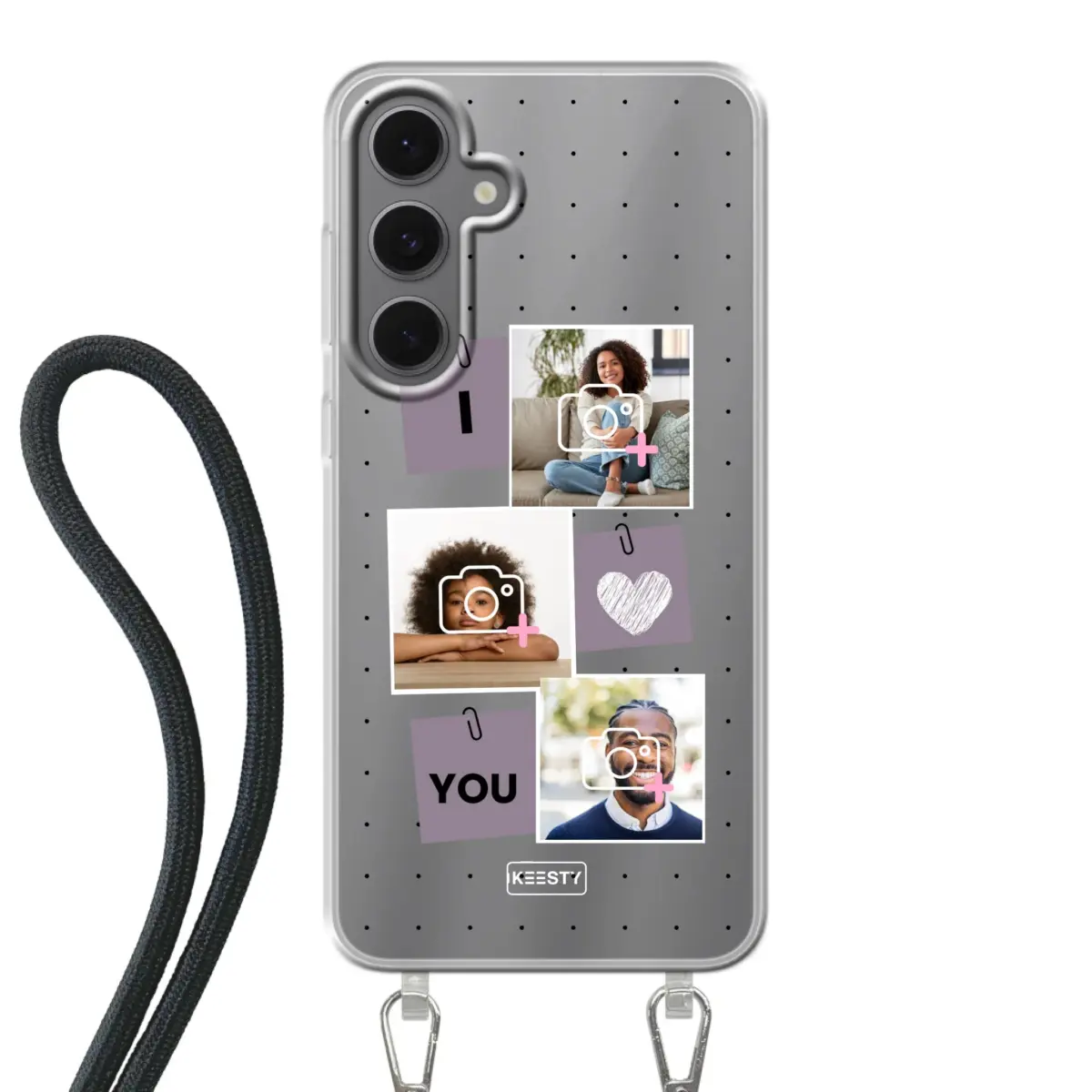 Telefoonhoesje Met Foto - Foto °4 - Hoesje met koord