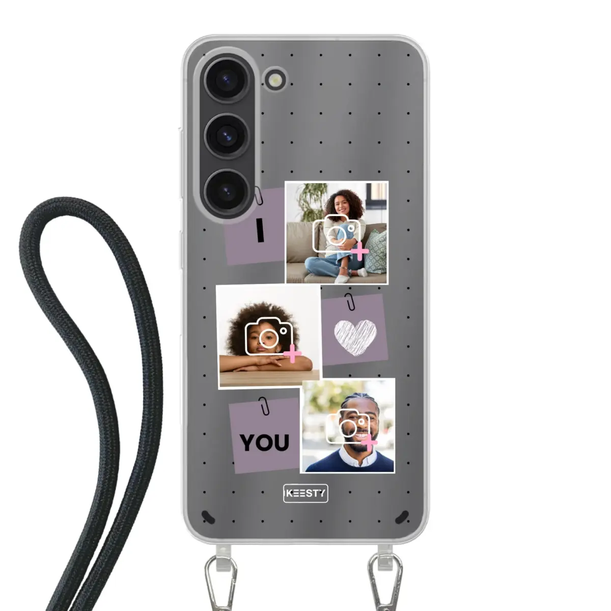 Telefoonhoesje Met Foto - Foto °4 - Hoesje met koord