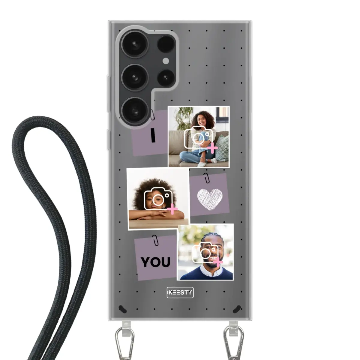 Telefoonhoesje Met Foto - Foto °4 - Hoesje met koord