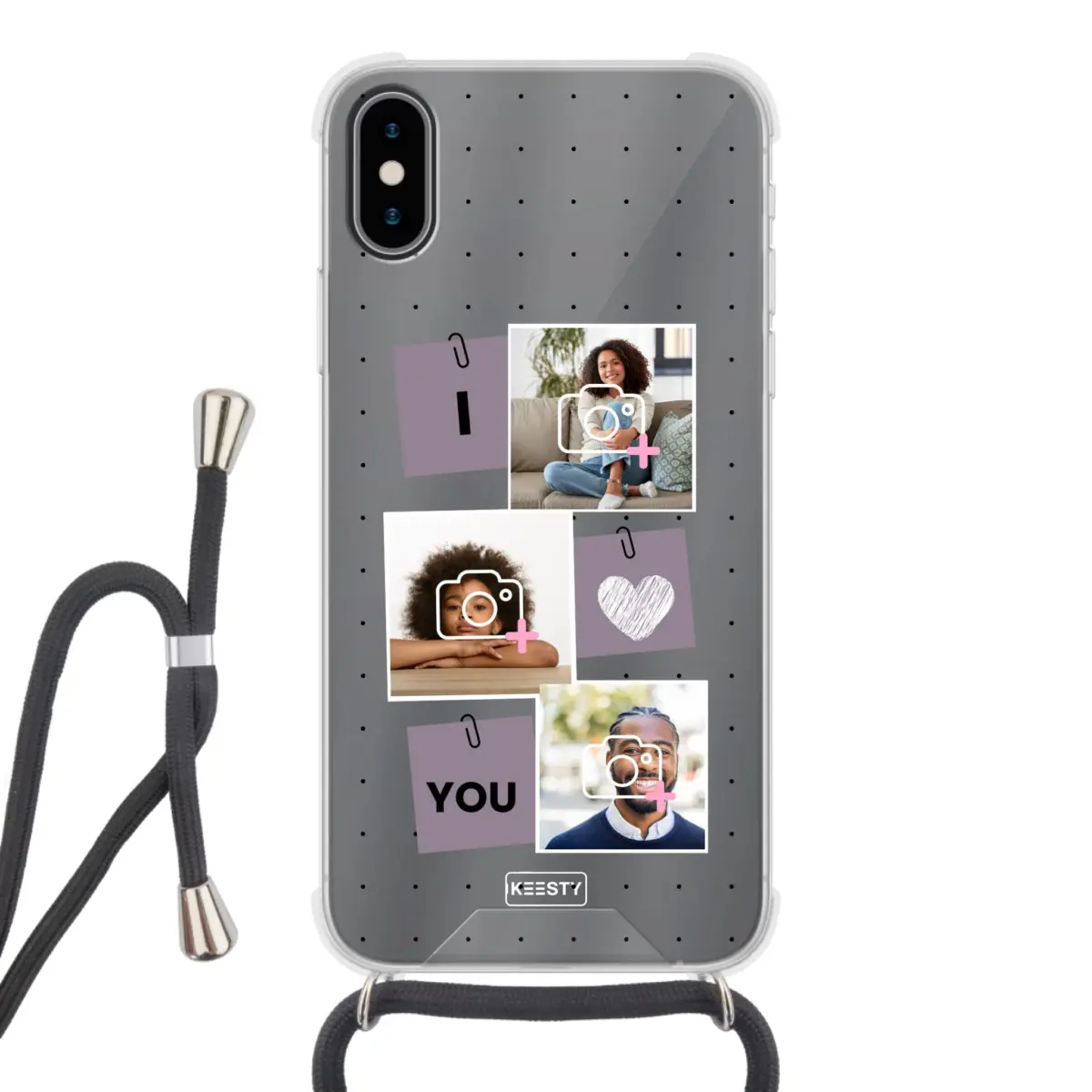 Telefoonhoesje Met Foto - Foto °4 - Hoesje met koord