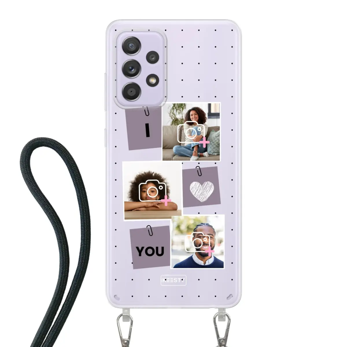Telefoonhoesje Met Foto - Foto °4 - Hoesje met koord
