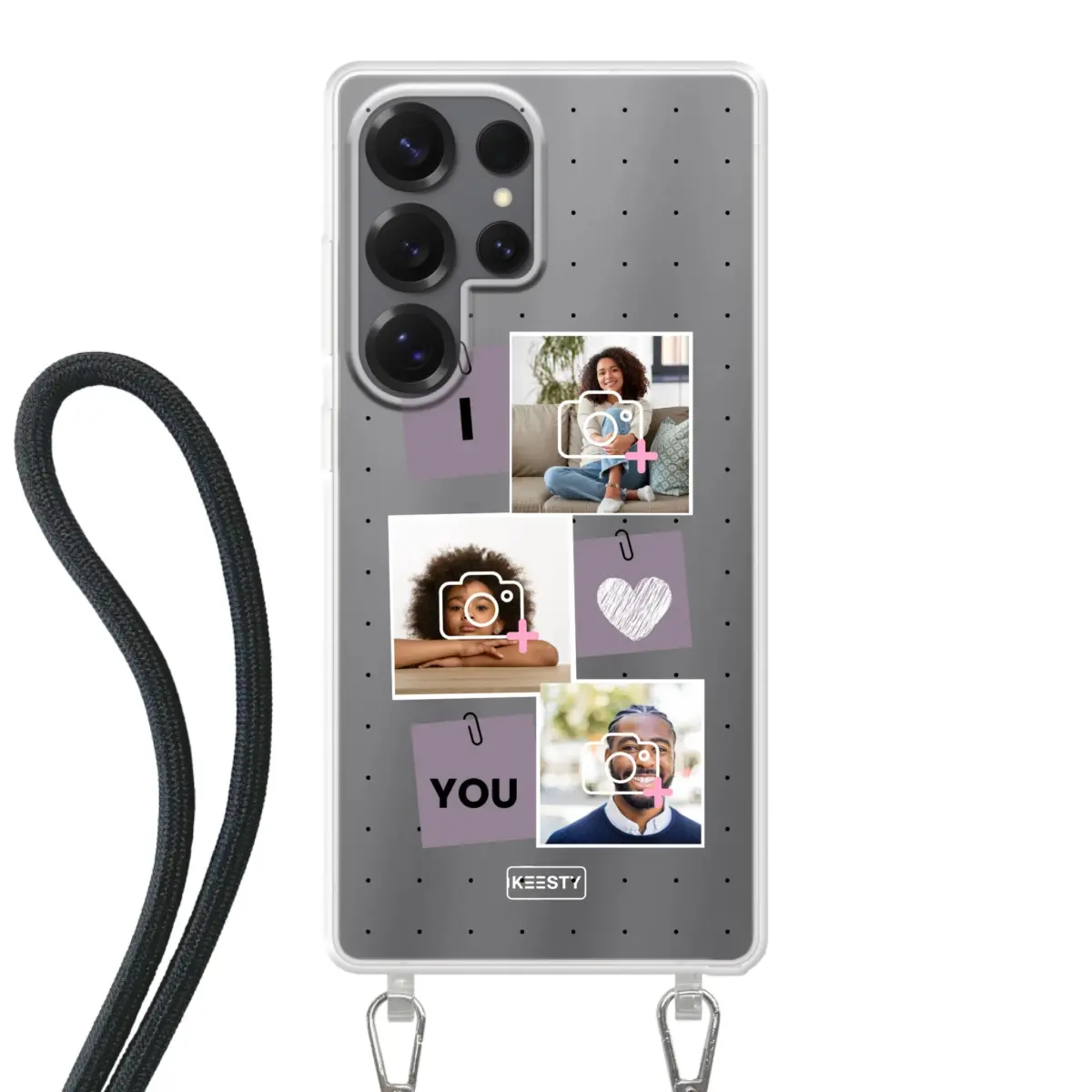 Telefoonhoesje Met Foto - Foto °4 - Hoesje met koord