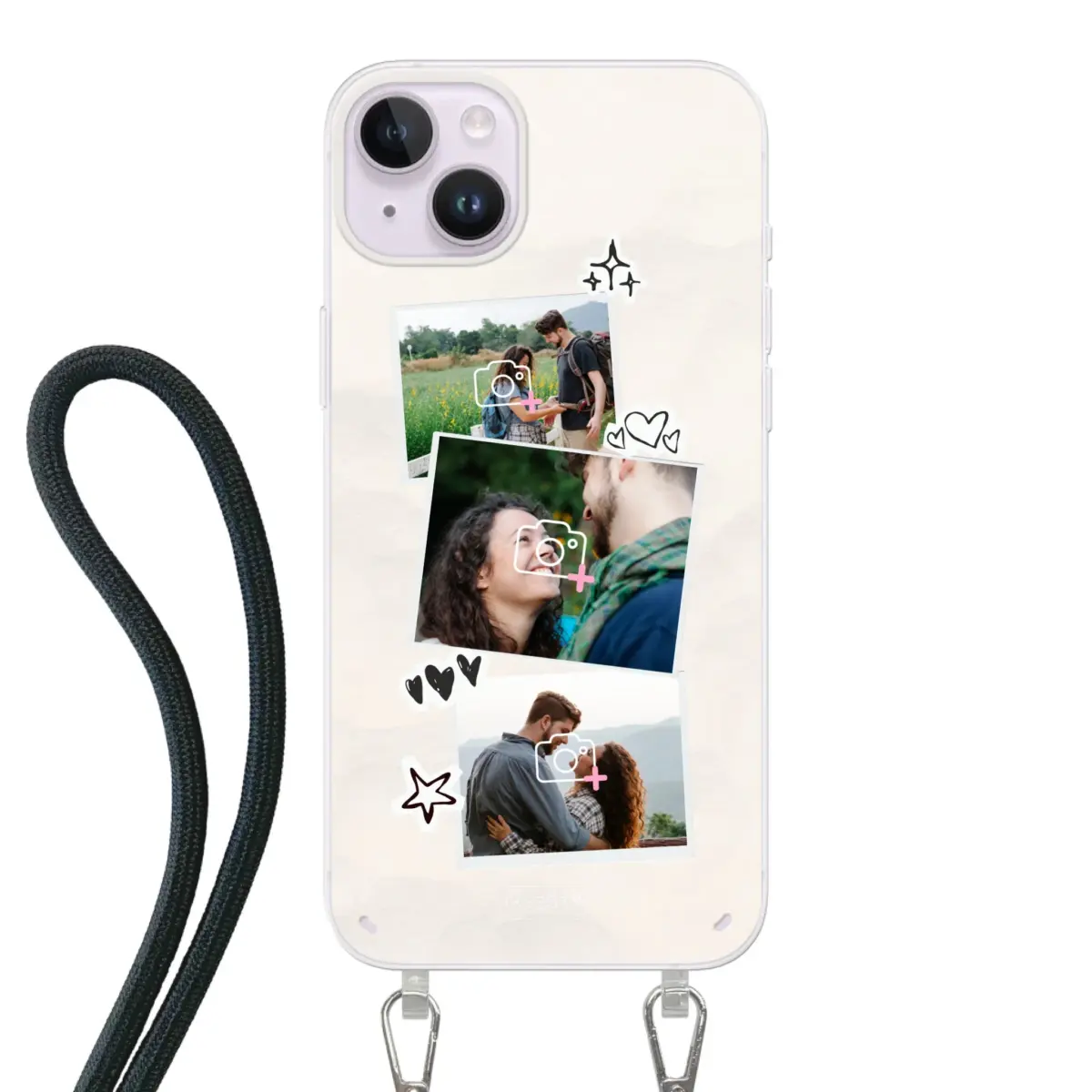 Telefoonhoesje Met Foto - Polaroid - Hoesje met koord