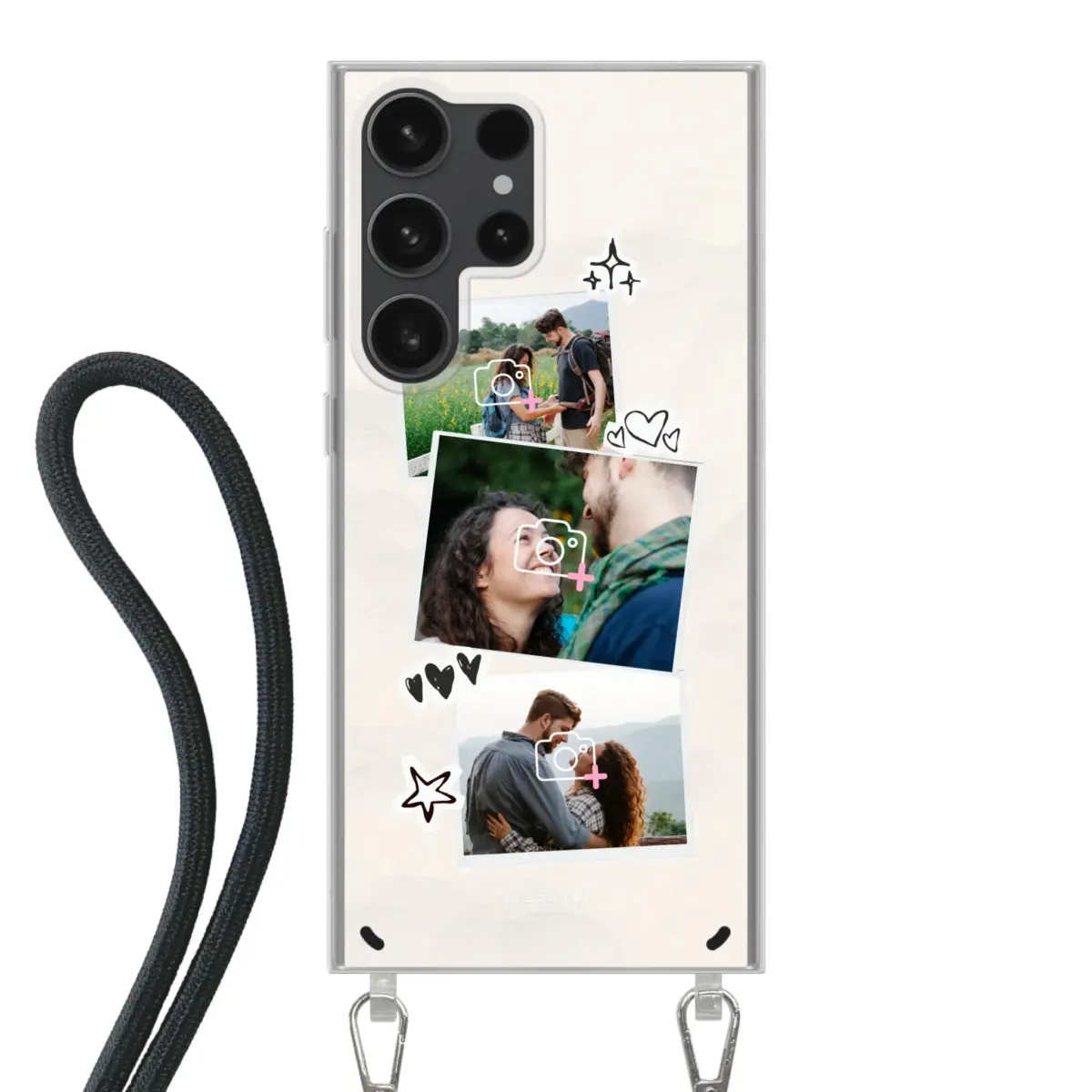 Telefoonhoesje Met Foto - Polaroid - Hoesje met koord