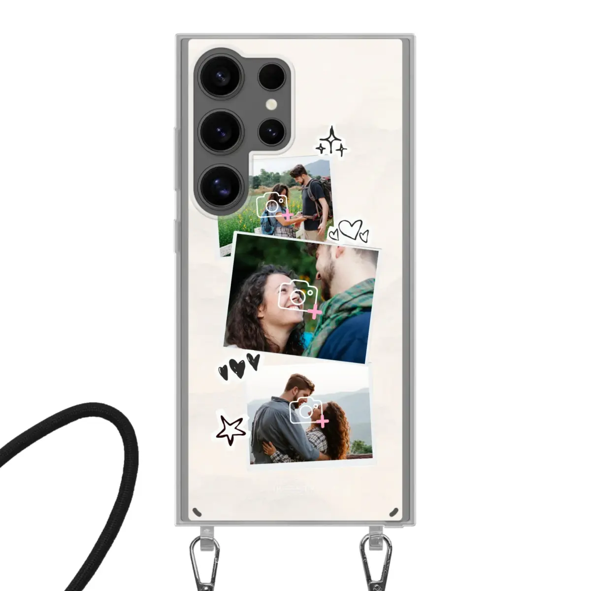 Telefoonhoesje Met Foto - Polaroid - Hoesje met koord