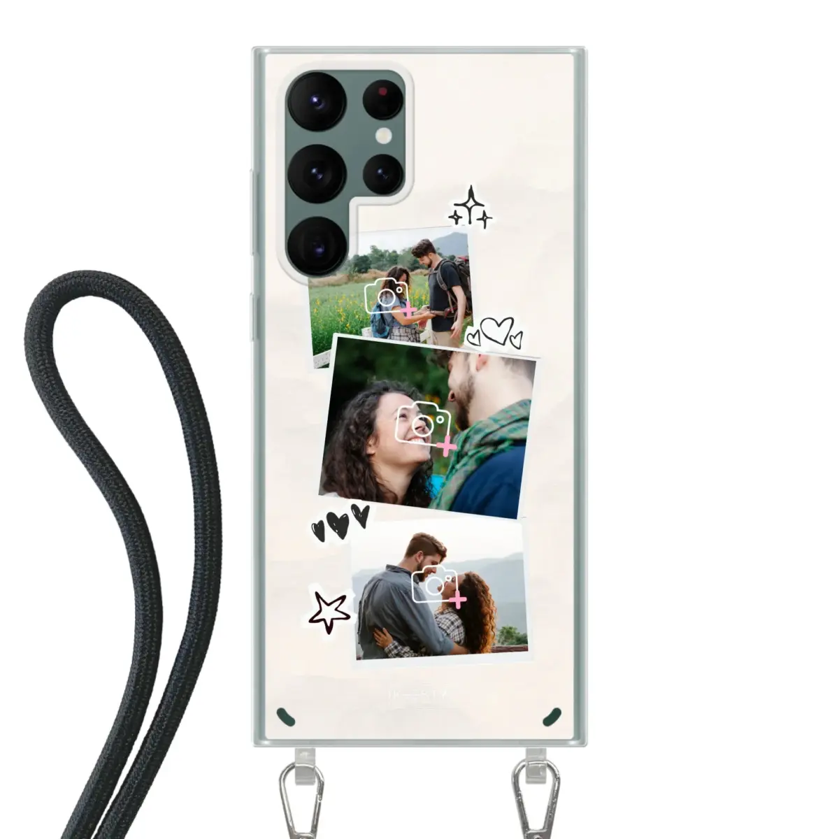 Telefoonhoesje Met Foto - Polaroid - Hoesje met koord