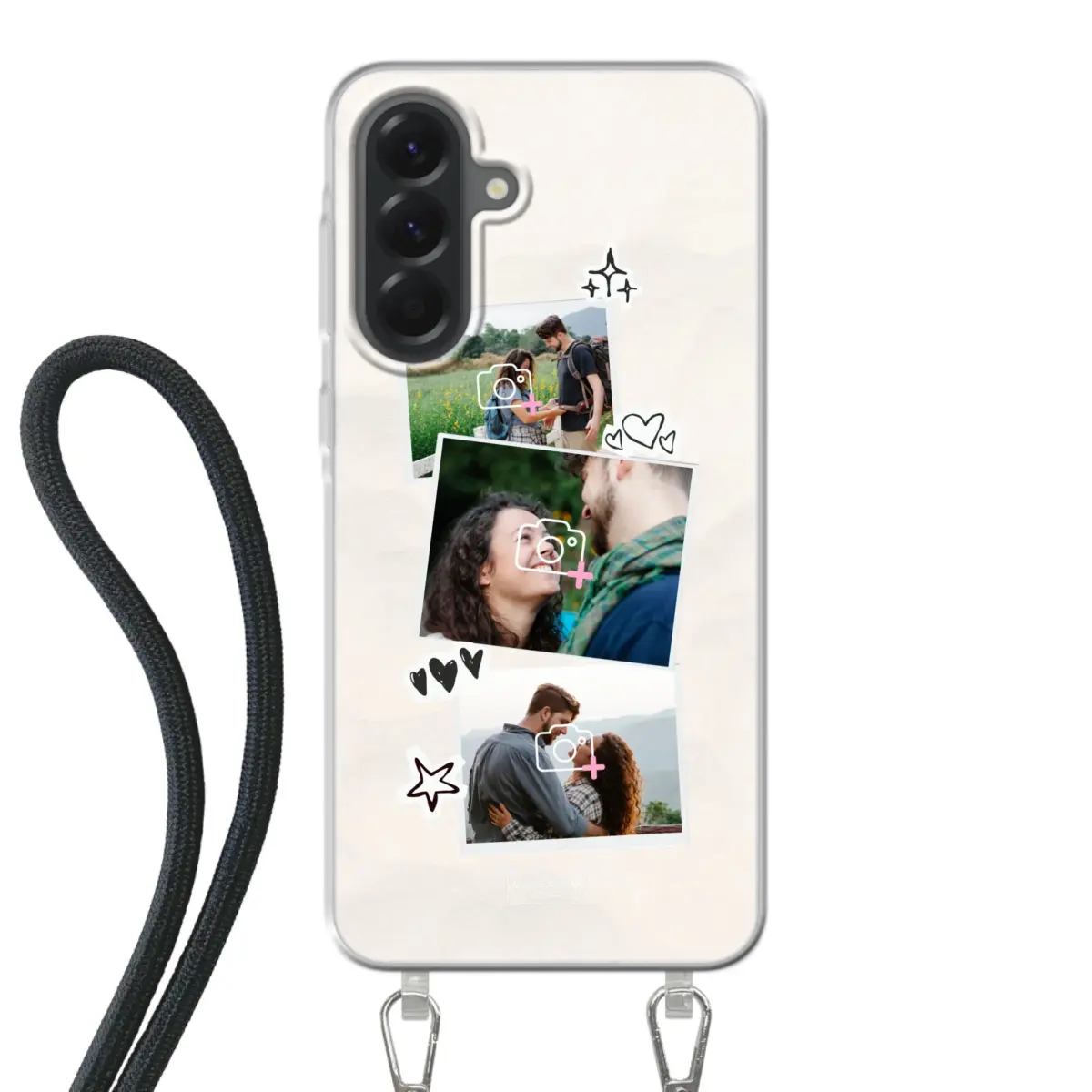 Telefoonhoesje Met Foto - Polaroid - Hoesje met koord