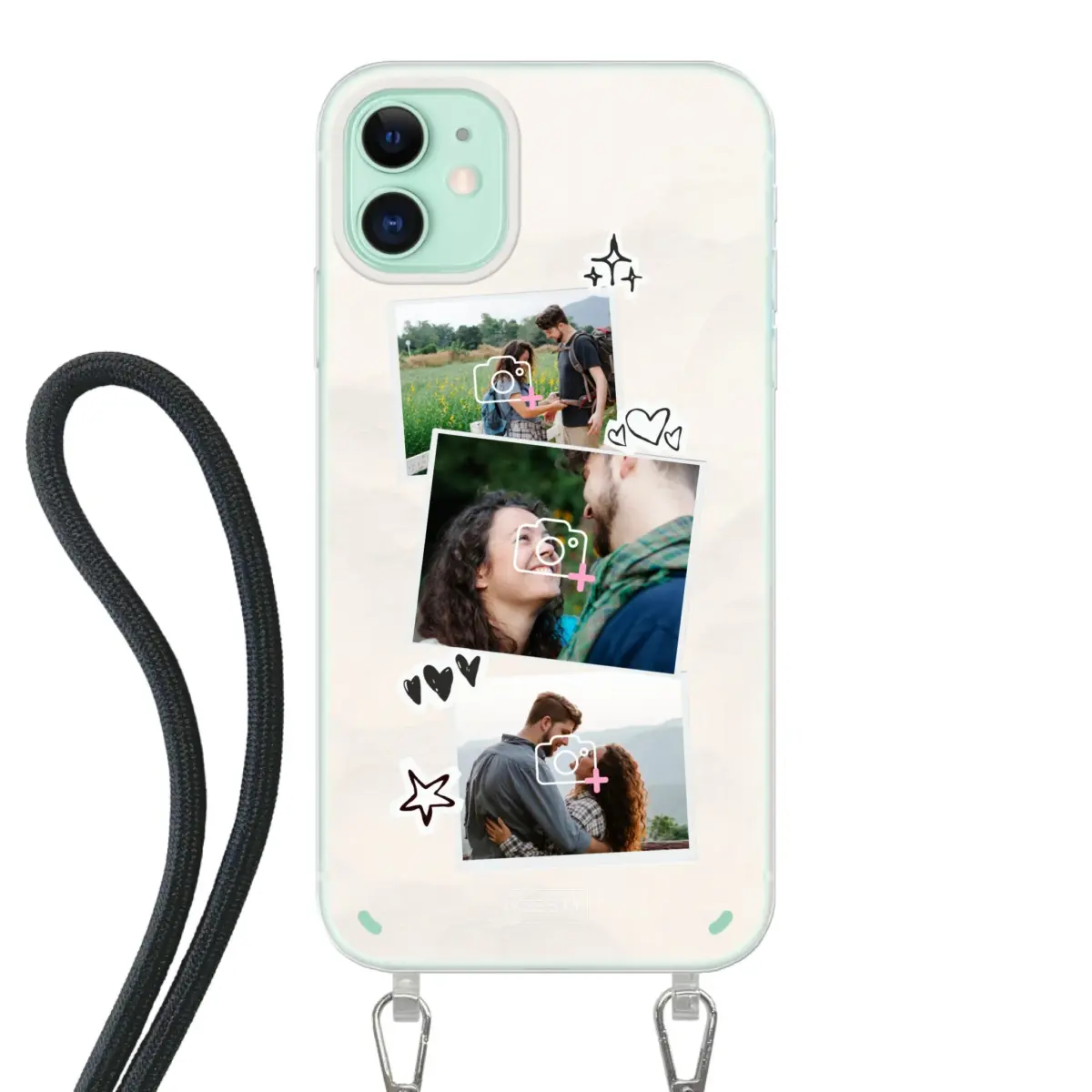 Telefoonhoesje Met Foto - Polaroid - Hoesje met koord