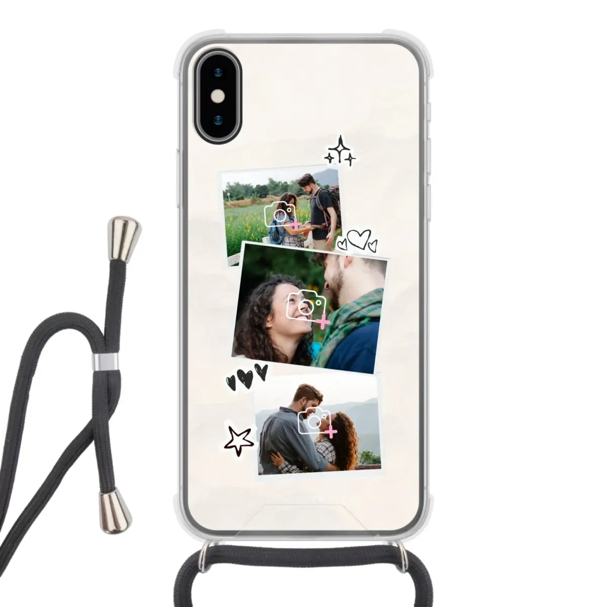 Telefoonhoesje Met Foto - Polaroid - Hoesje met koord