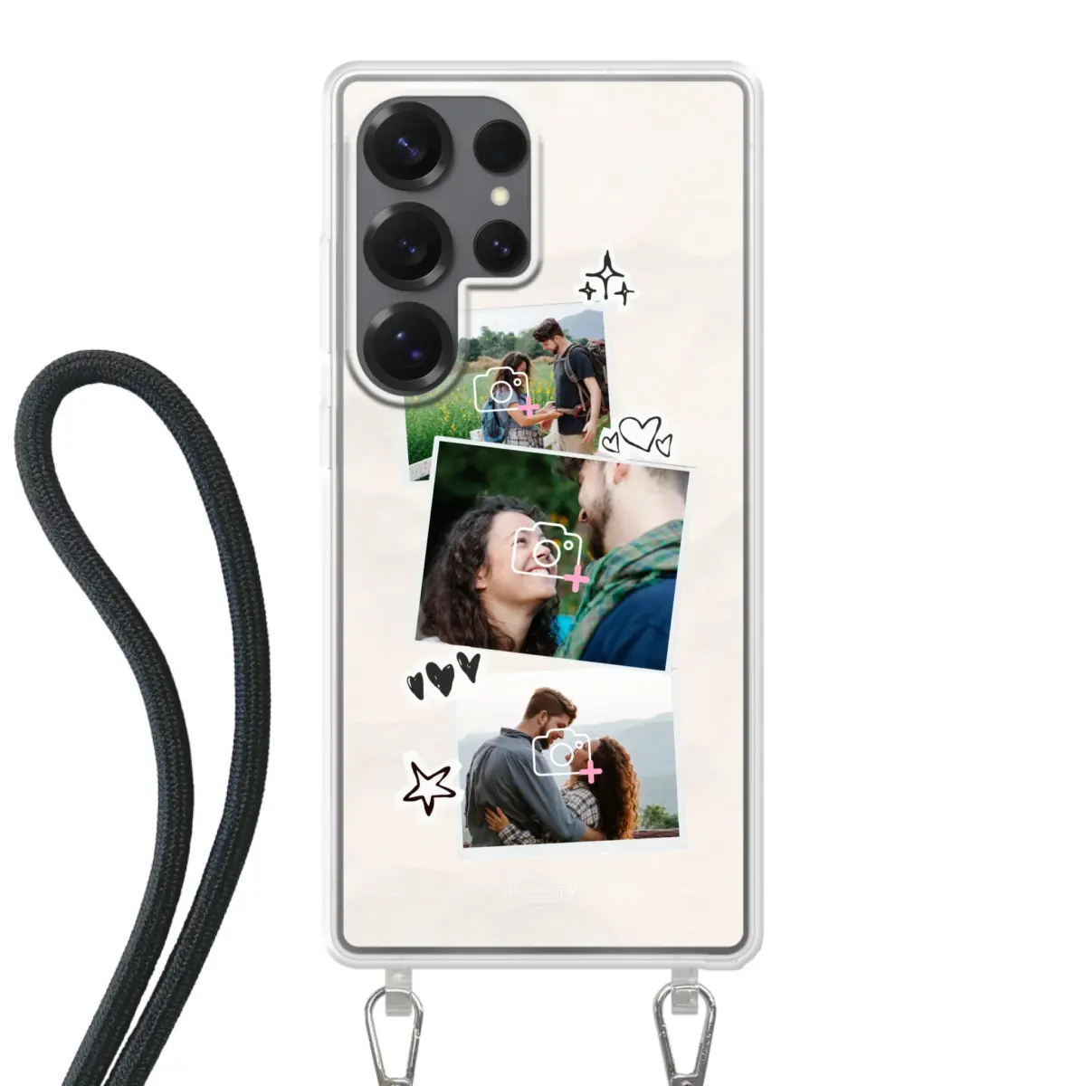 Telefoonhoesje Met Foto - Polaroid - Hoesje met koord