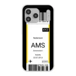 Eigen hoesje maken - Vliegticket - Soft hoesje