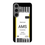 Eigen hoesje maken - Vliegticket - Soft hoesje