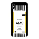 Eigen hoesje maken - Vliegticket - Soft hoesje