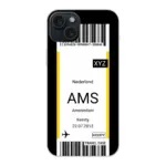 Eigen hoesje maken - Vliegticket - Soft hoesje