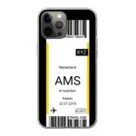 Eigen hoesje maken - Vliegticket - Soft hoesje