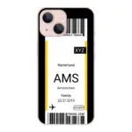 Eigen hoesje maken - Vliegticket - Soft hoesje