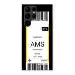 Eigen hoesje maken - Vliegticket - Soft hoesje