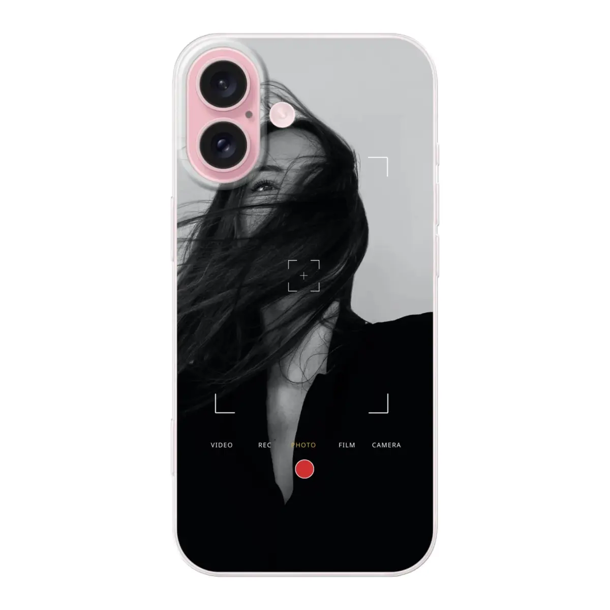 Telefoonhoesje ontwerpen Foto frame  Soft hoesje