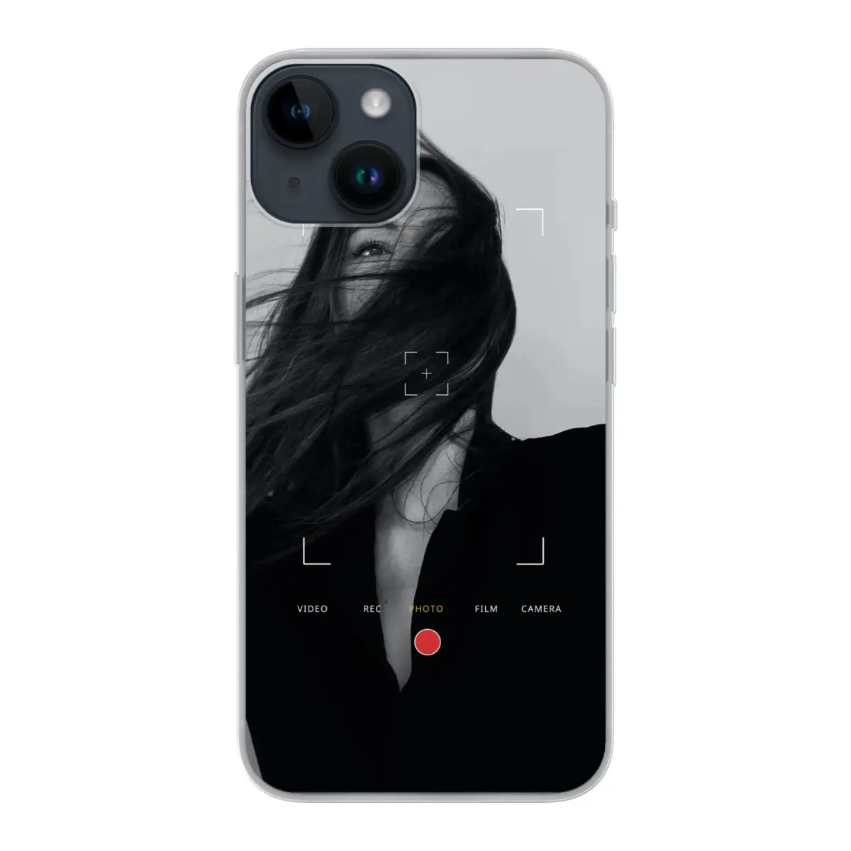 Telefoonhoesje ontwerpen Foto frame  Soft hoesje