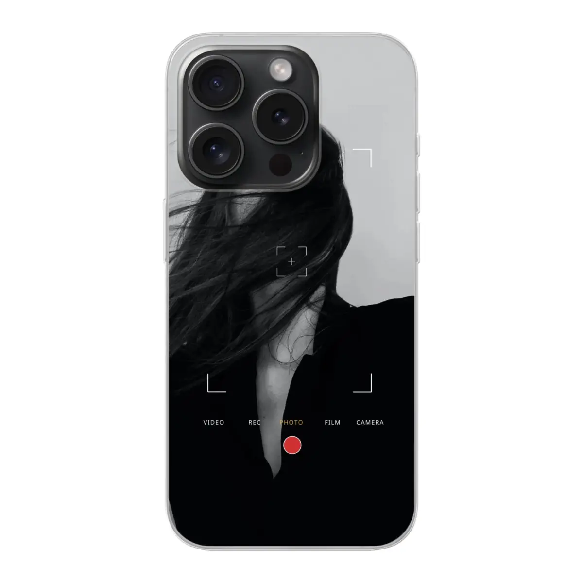 Telefoonhoesje ontwerpen Foto frame  Soft hoesje