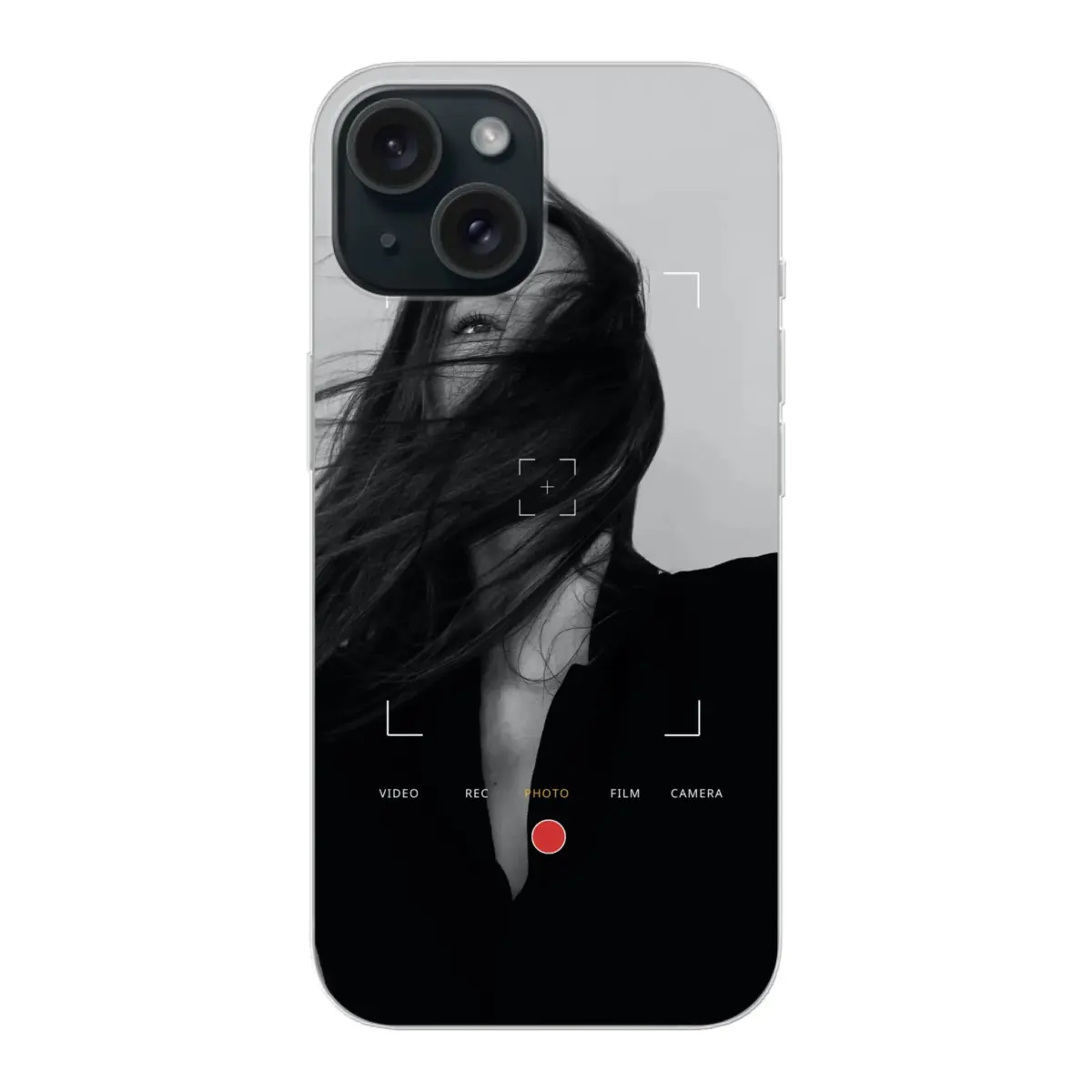 Telefoonhoesje ontwerpen Foto frame  Soft hoesje