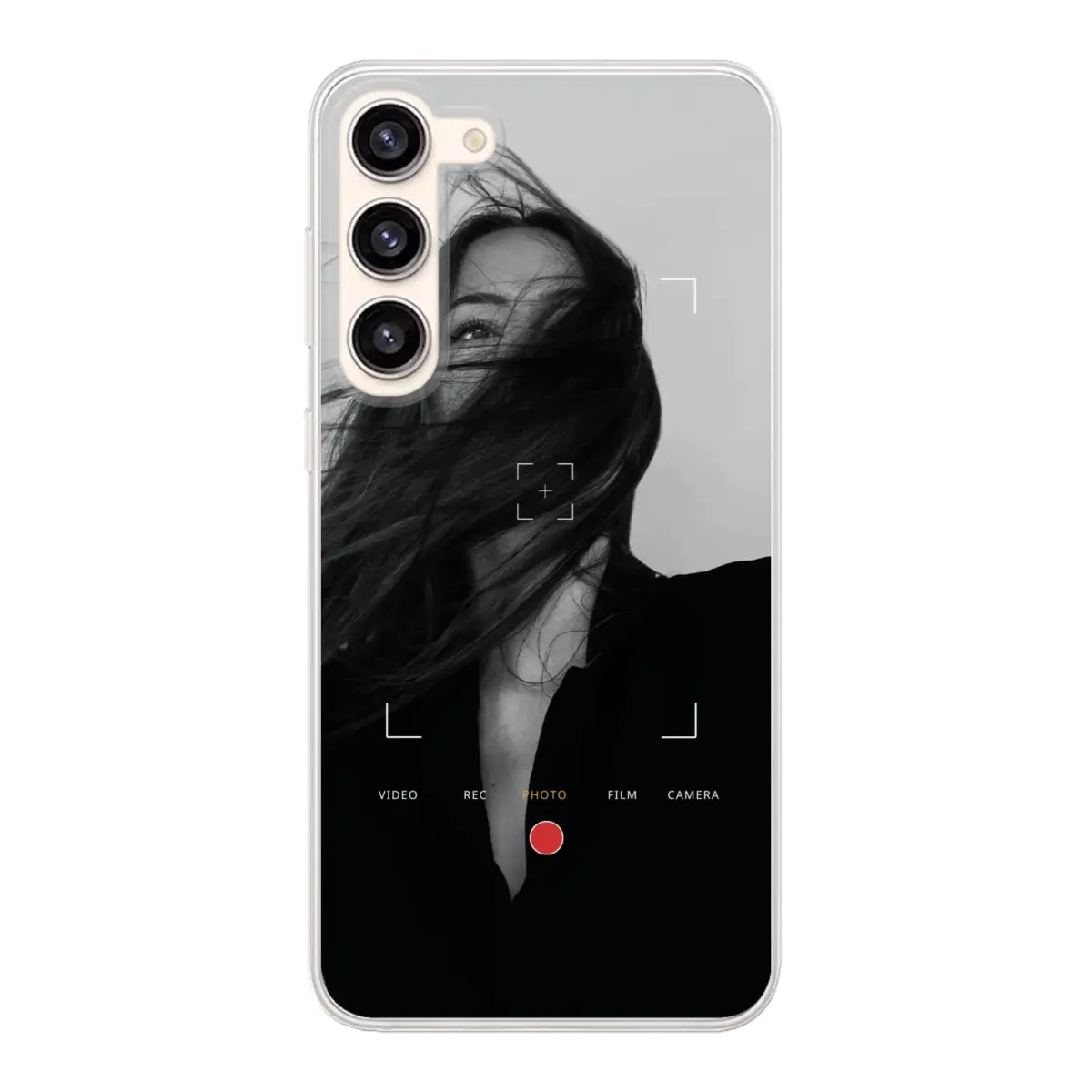 Telefoonhoesje ontwerpen Foto frame  Soft hoesje