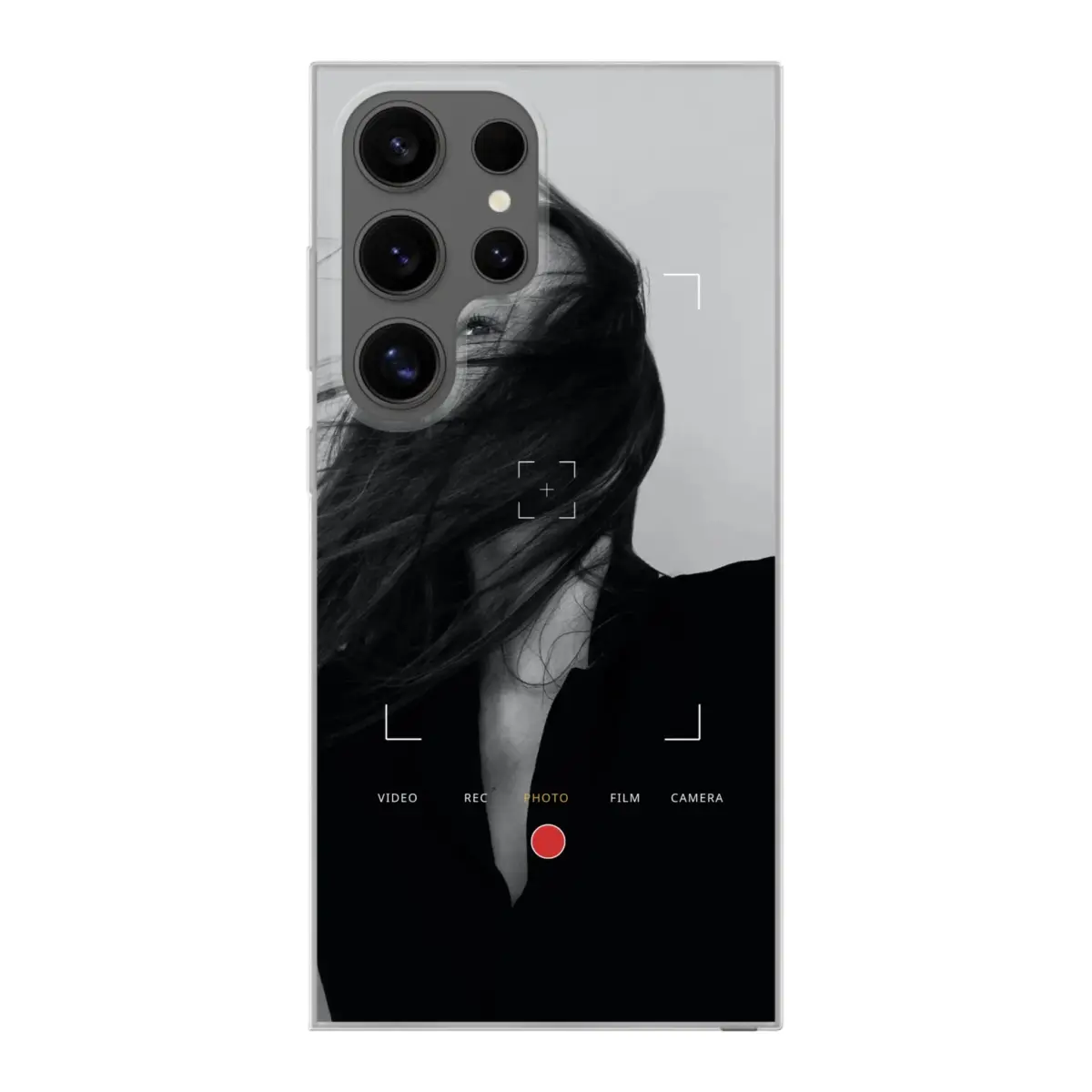 Telefoonhoesje ontwerpen Foto frame  Soft hoesje