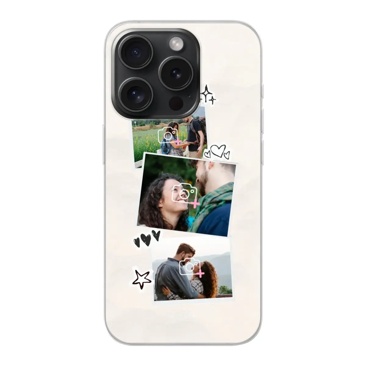 Telefoonhoesje Met Foto - Liefde - Soft hoesje