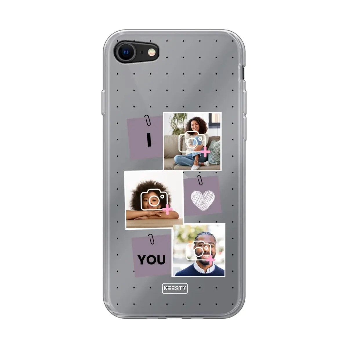 Foto op hoesje - Liefde - Soft hoesje