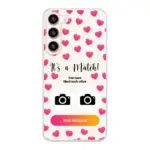 Telefoonhoesje Met Foto - It's a match - Soft hoesje