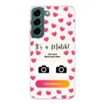 Telefoonhoesje Met Foto - It's a match - Soft hoesje