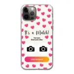 Telefoonhoesje Met Foto - It's a match - Soft hoesje