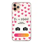Telefoonhoesje Met Foto - It's a match - Soft hoesje