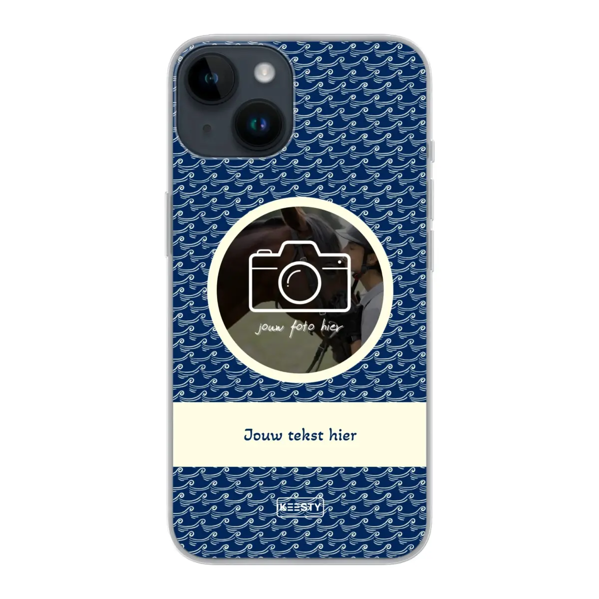 Telefoonhoesje Met Foto - Waves - Soft hoesje