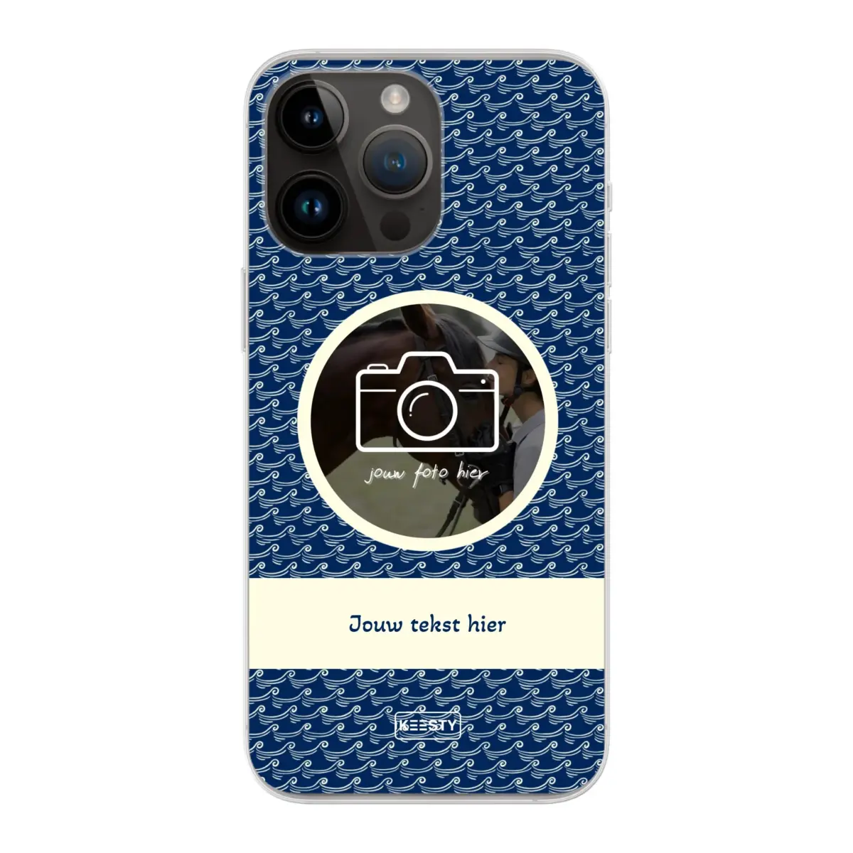 Telefoonhoesje Met Foto - Waves - Soft hoesje