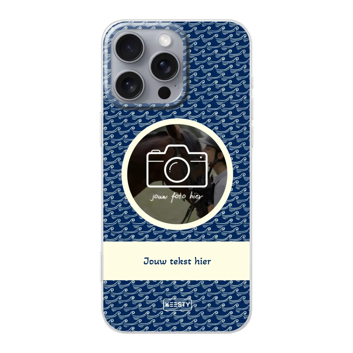 Telefoonhoesje Met Foto - Waves - Soft hoesje