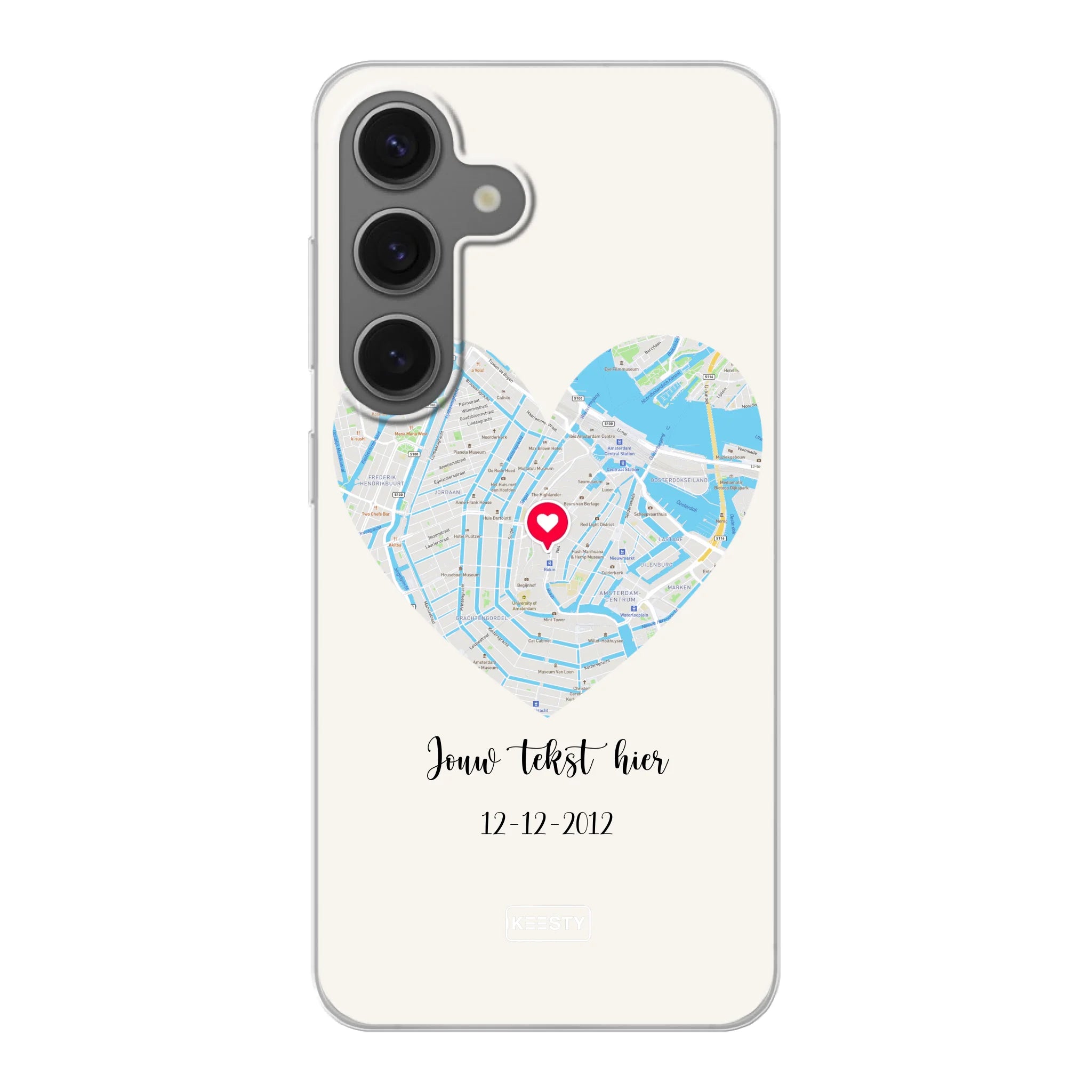Telefoonhoesje Met Foto - City - Soft hoesje