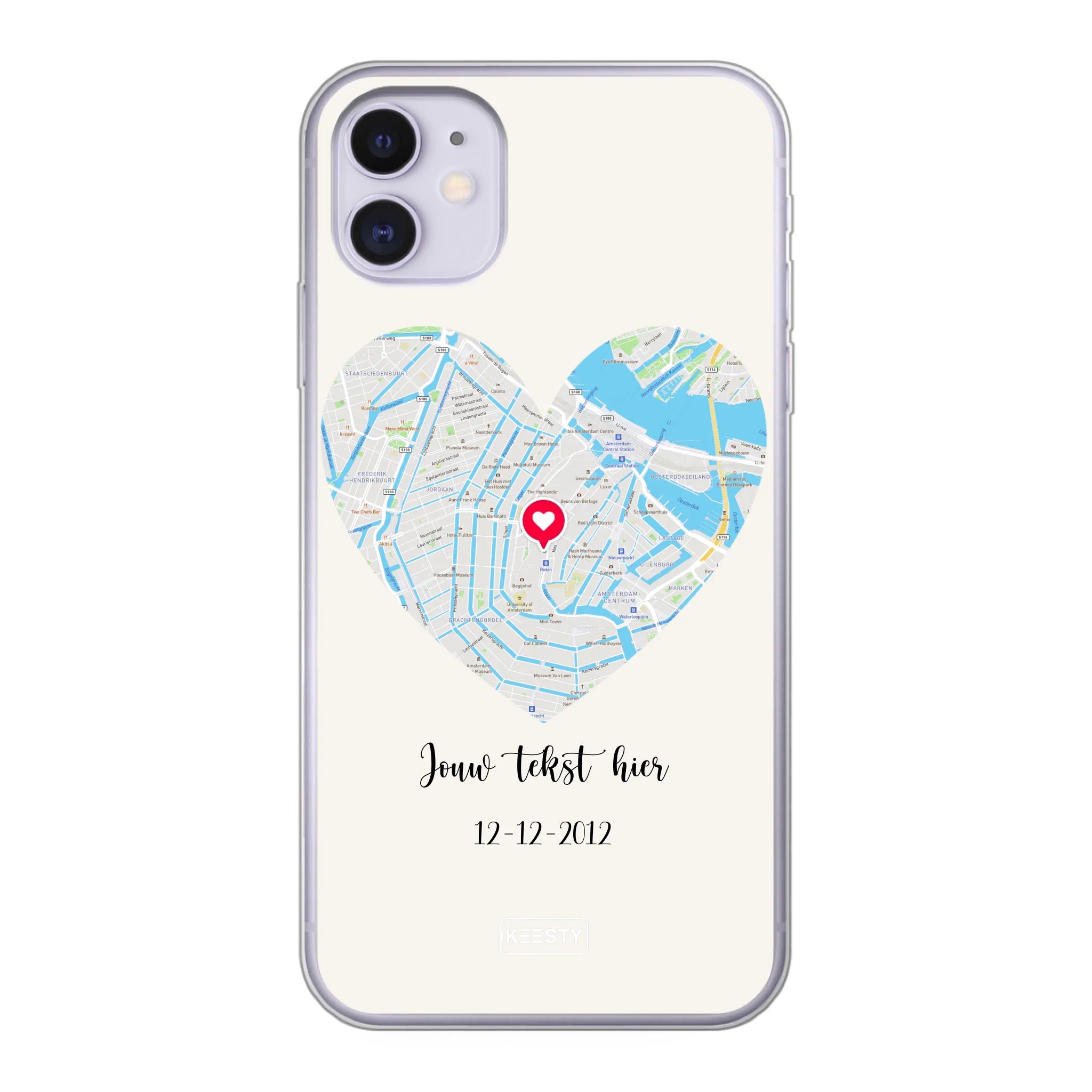 Telefoonhoesje Met Foto - City - Soft hoesje